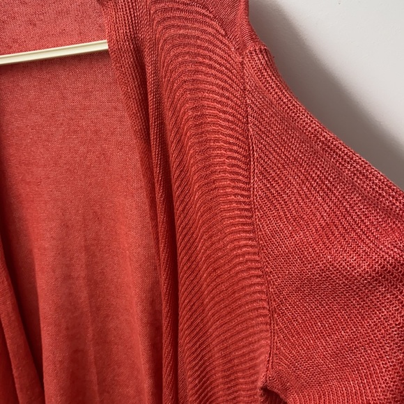 COPY - 100% linen Eileen Fisher front open Cardigan - Picture 4 of 13